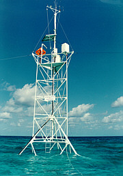 Davies Reef remote weather station